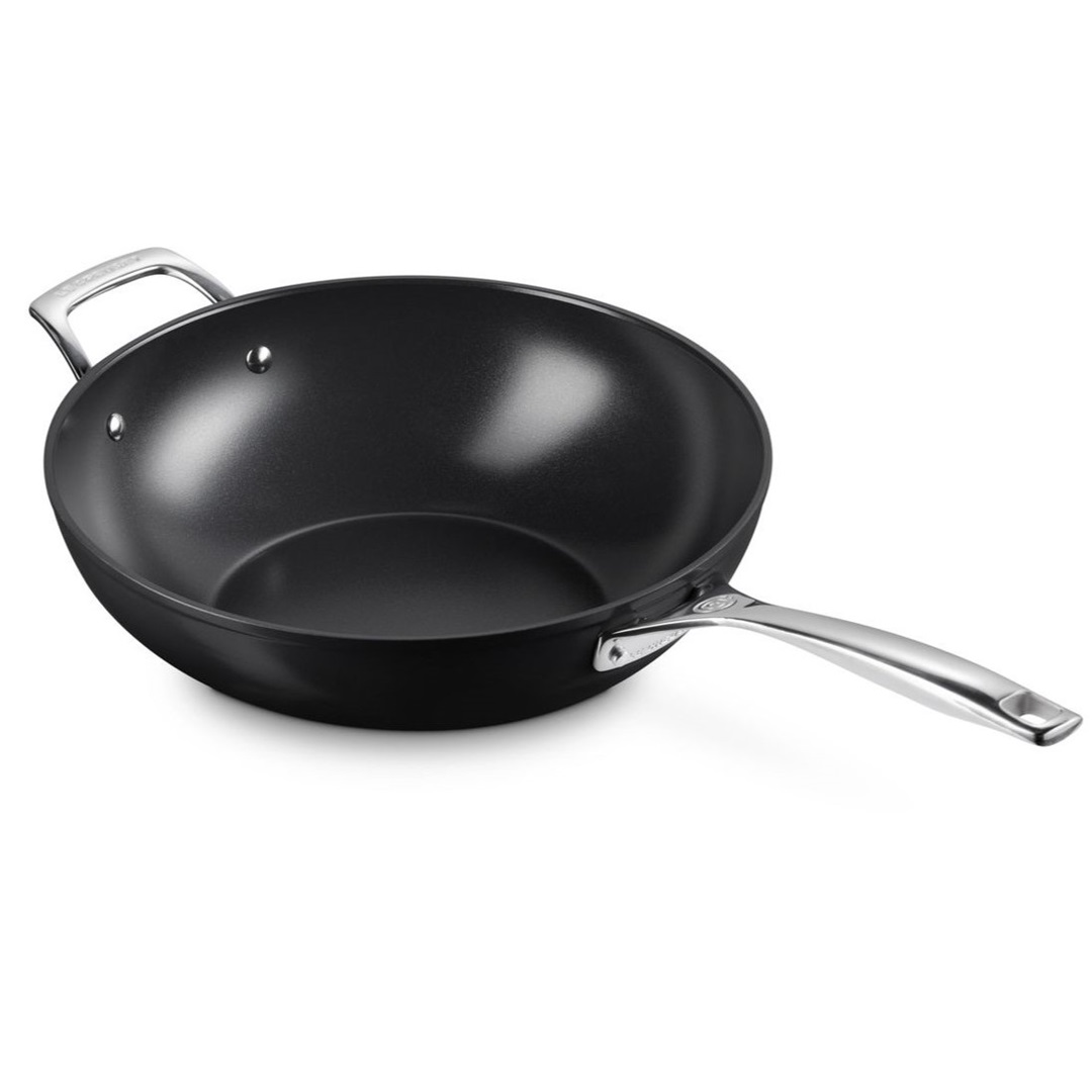 Kookpunt Le Creuset Essential Non Stick Ceramic Wokpan, 30cm 5